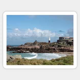 Mannez Lighthouse, Alderney Sticker